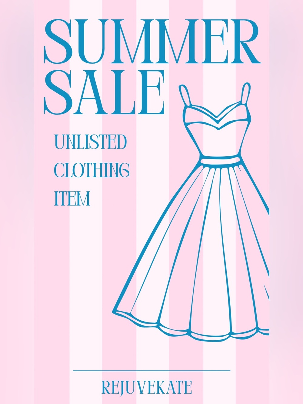 Live Show Clothing Listing